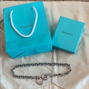 Return to Tiffany heart choker